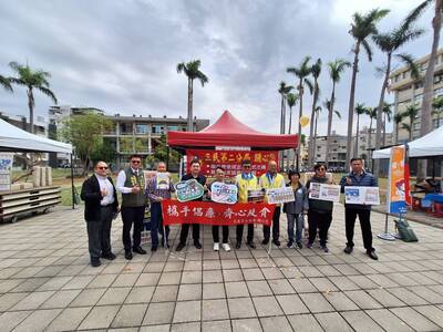 114年3月19日就業博覽會邀請三民二分局設立交通安全宣導攤位