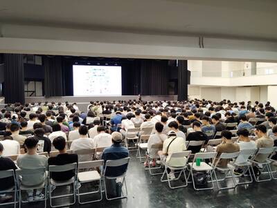 114年4月23日建工校區電機系週會時宣導交通安全教育