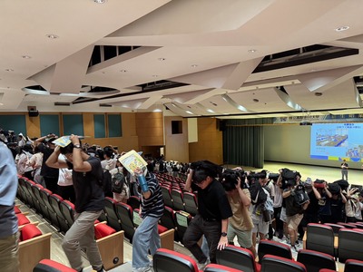 114年9月2日第一校區新生始業式安全教育宣導暨防震避難演練